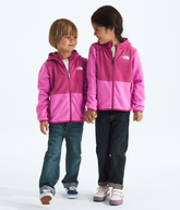 Kids’ Glacier Full-Zip Hoodie Violet Crocus-Fuchsia Flash