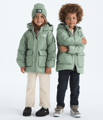 Kids’ North Down Fleece-Lined Parka Slate Moss