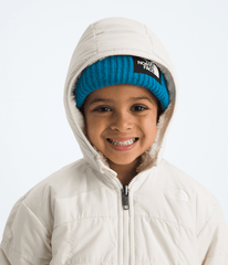 Girls’ Reversible Shasta Full-Zip Hooded Jacket White Dune