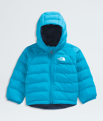 Baby Reversible Perrito Hooded Jacket Meridian Blue