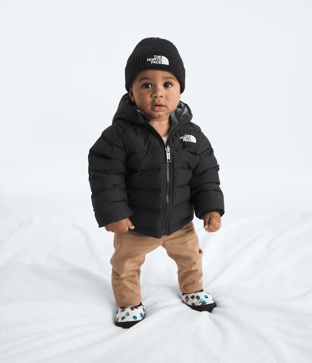 Baby Reversible Perrito Hooded Jacket TNF Black/Smoked Pearl