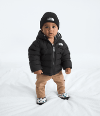 Baby Reversible Perrito Hooded Jacket TNF Black/Smoked Pearl