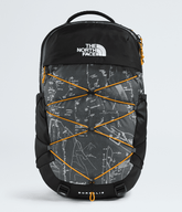 Borealis Backpack Anthracite Grey Conrad Topos Print-Summit Gold