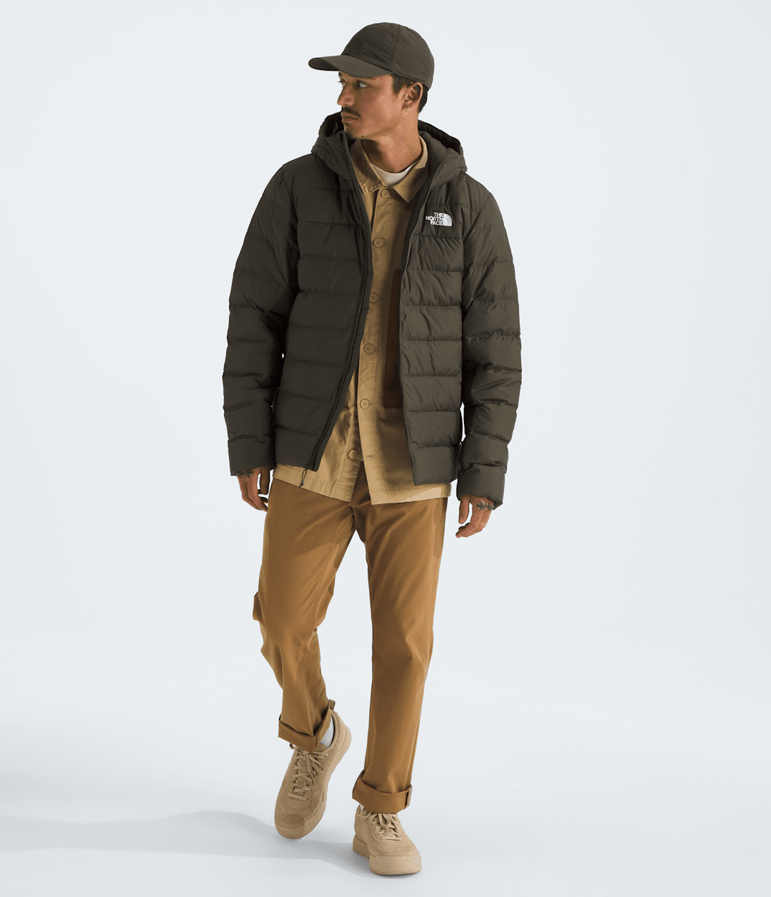 Men’s Aconcagua 3 Hoodie New Taupe Green