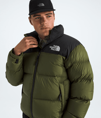 Men’s 1996 Retro Nuptse Jacket Woodland Green-Tnf Black
