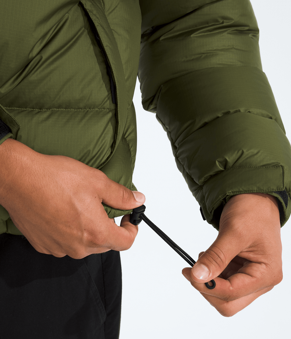 Men’s 1996 Retro Nuptse Jacket Woodland Green-Tnf Black