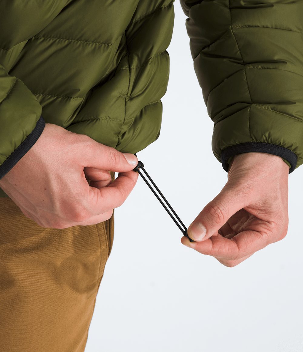 Men’s Classic Down Hooded Jacket Woodland Green