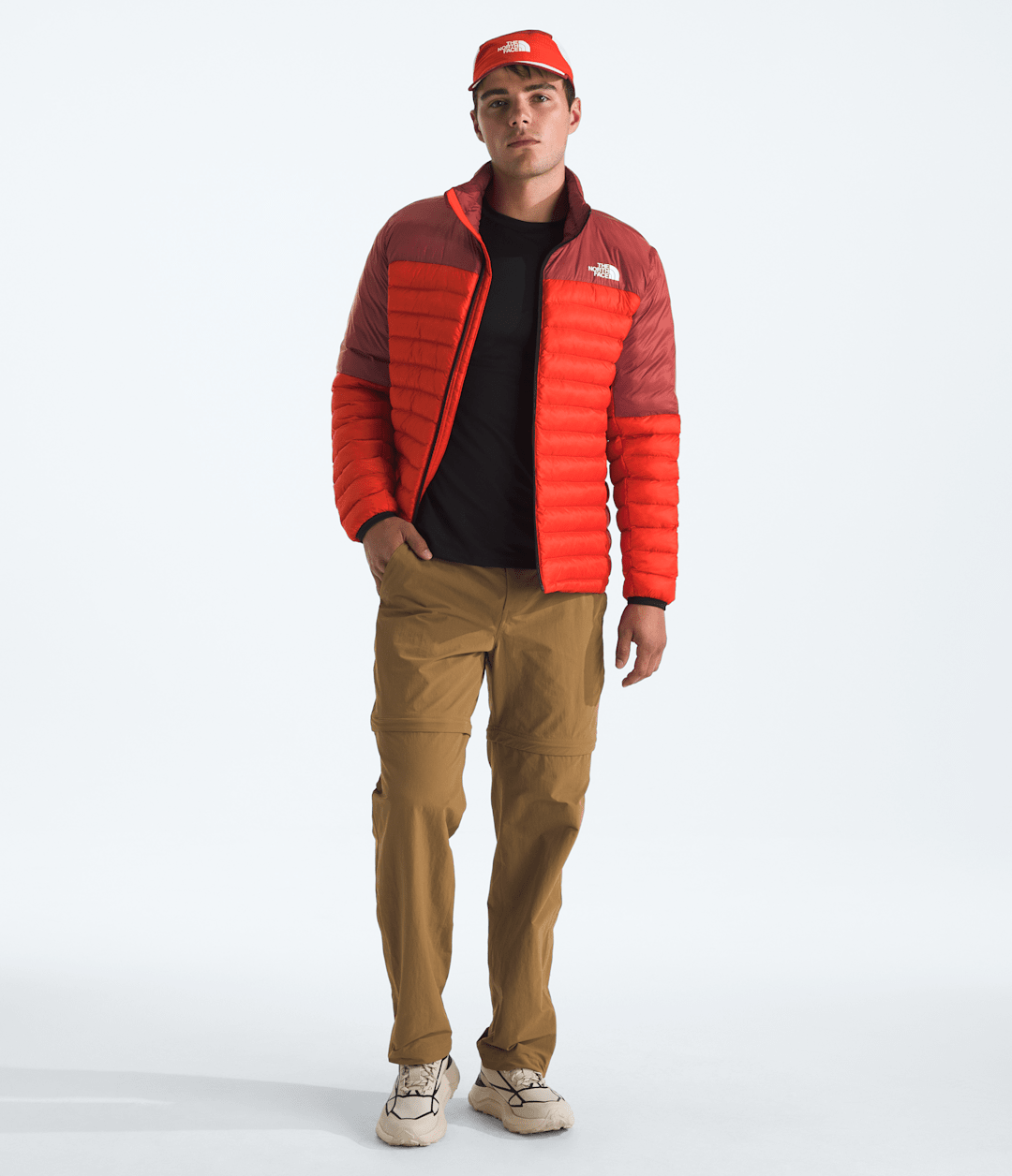 Men’s Terra Peak Jacket Lava Red/Iron Clay