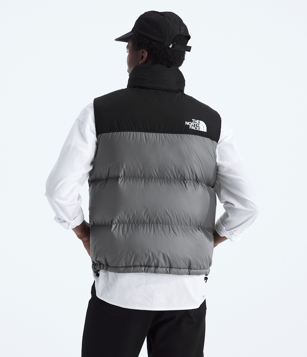 Men’s 1996 Retro Nuptse Vest Smoked Pearl/TNF Black