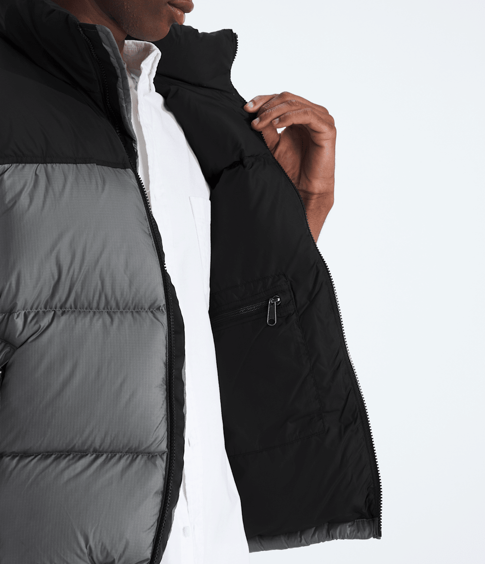Men’s 1996 Retro Nuptse Vest Smoked Pearl/TNF Black