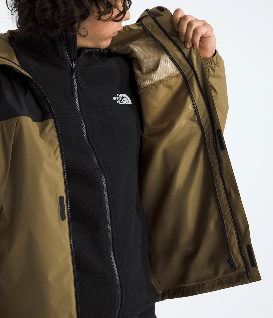 Men’s Antora Triclimate™ Jacket Cedar-Tnf Black