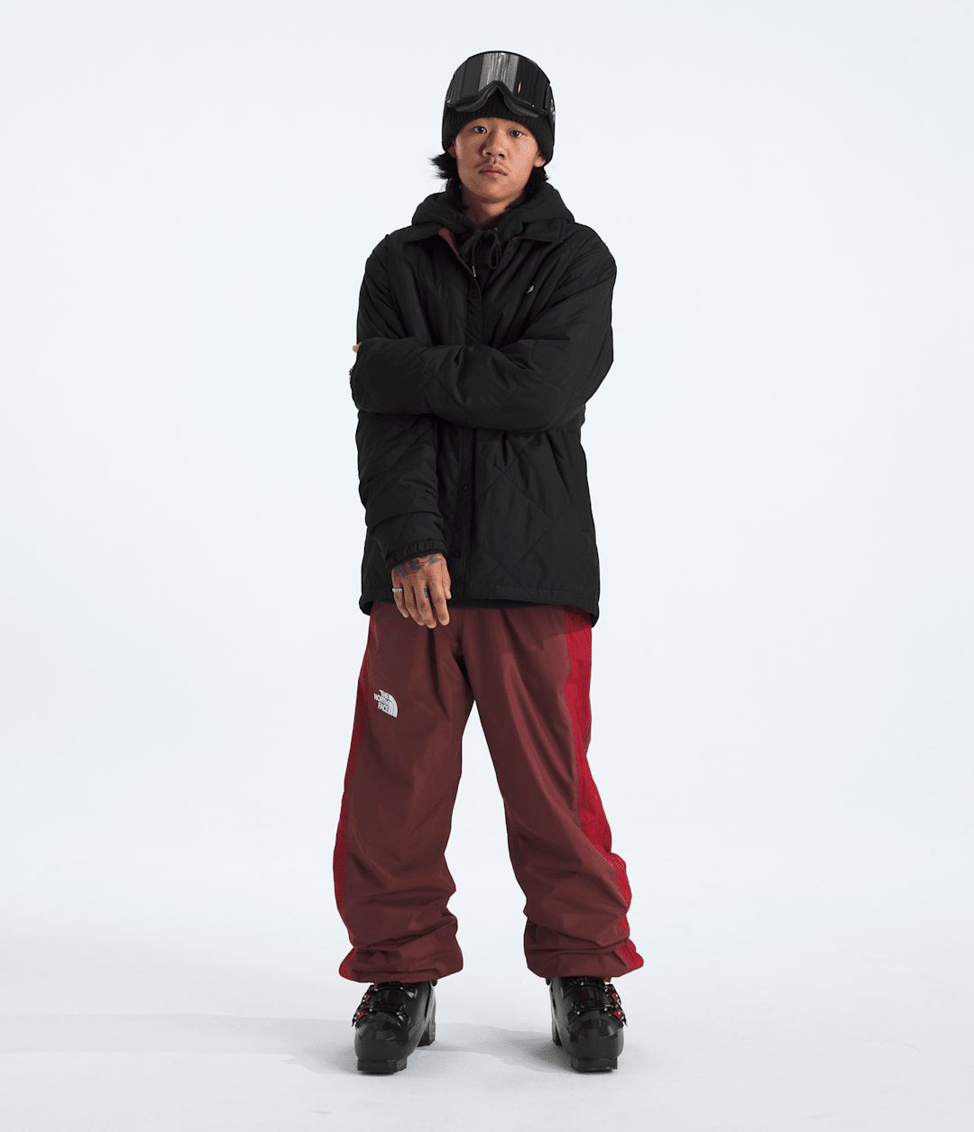 Men’s Afterburner Insulated Flannel TNF Black/Sumac