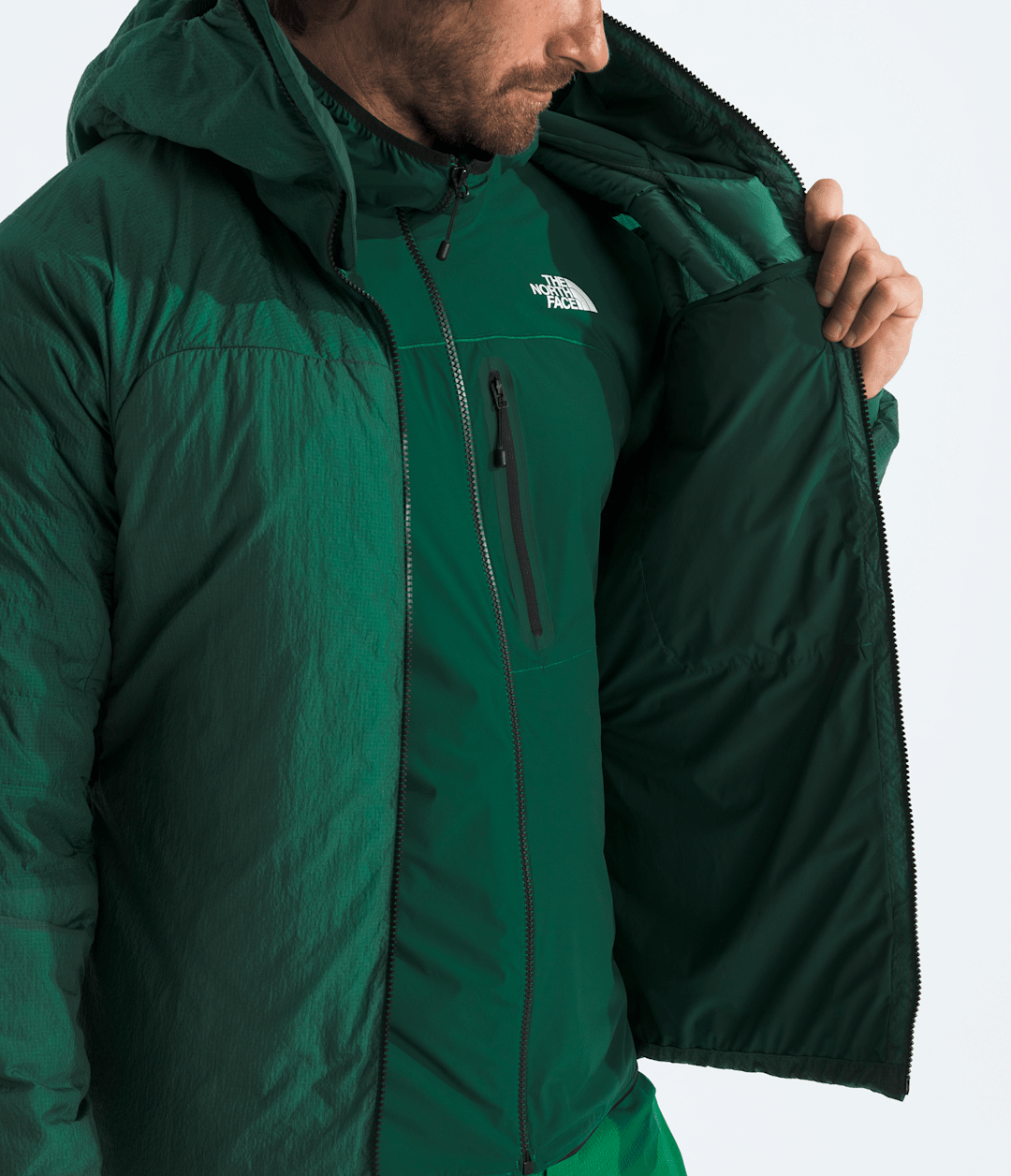 Men’s Summit Series 50/50 AMK Hoodie Cordillera Green