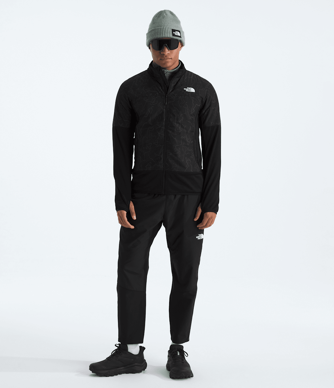 Men’s Winter Warm Pro Jacket—Print TNF Black Essentialism Print