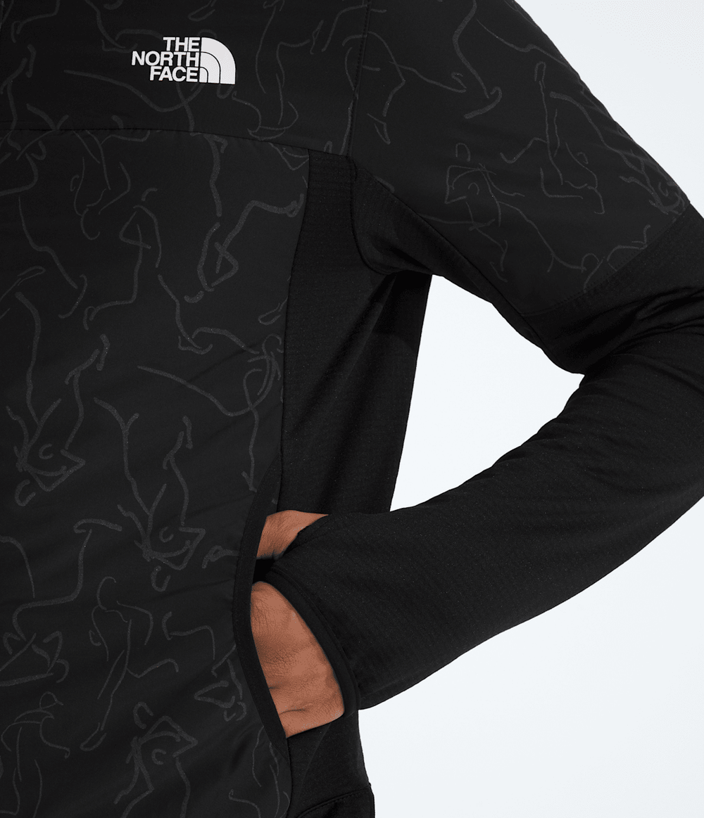 Men’s Winter Warm Pro Jacket—Print TNF Black Essentialism Print
