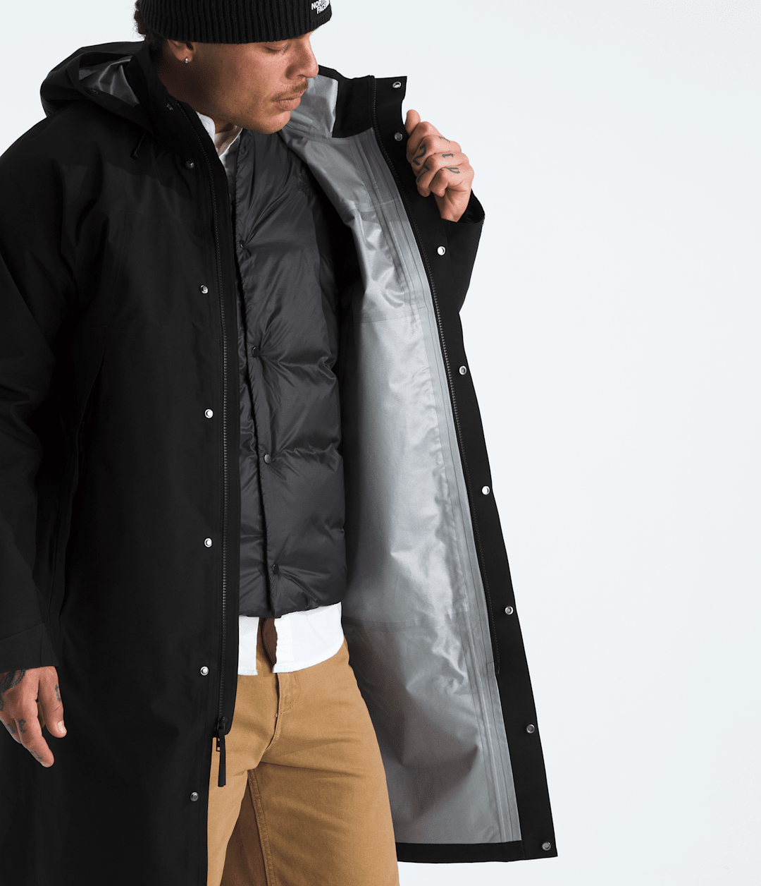 Men’s Expedition GORE-TEX® 3-In-1 Down Hooded Parka TNF Black