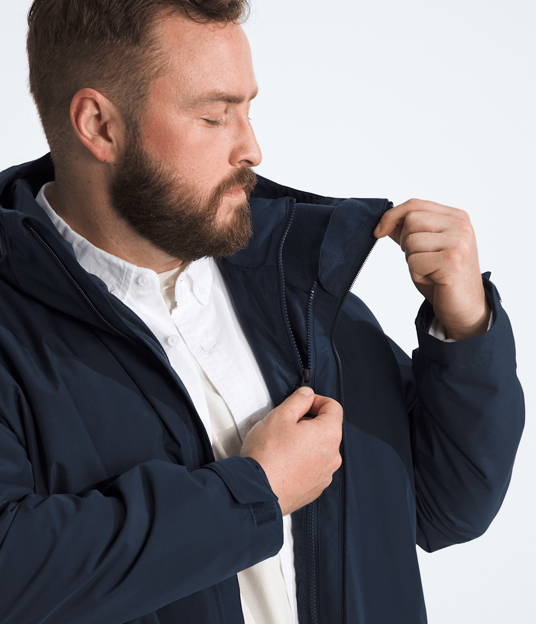 Men’s Big Carto Mono Triclimate® Hooded Jacket Summit Navy