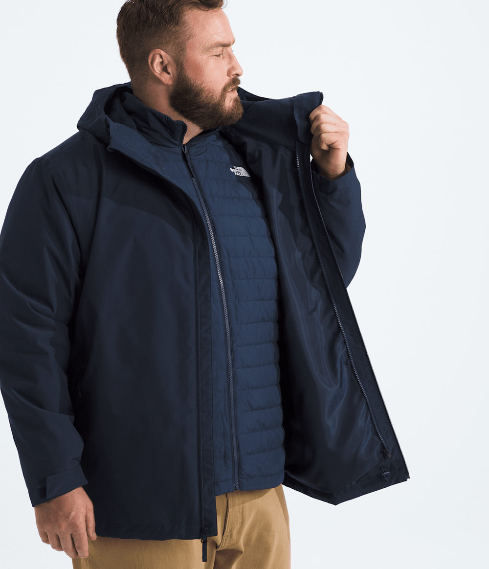 Men’s Big Carto Mono Triclimate® Hooded Jacket Summit Navy