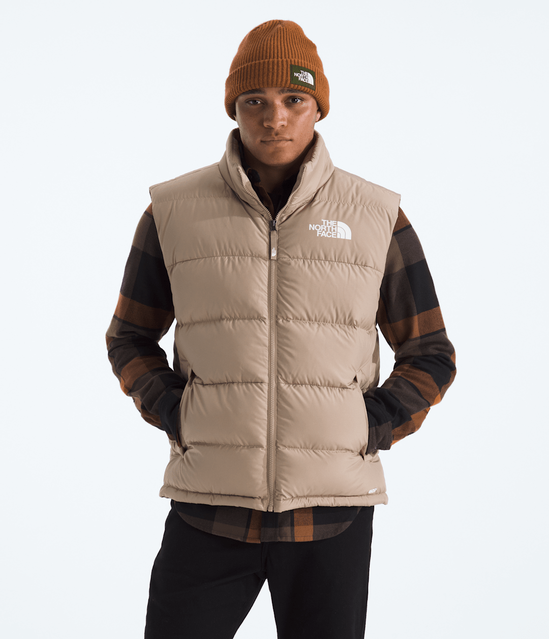 Men’s Frost Fall Vest Mushroom Grey