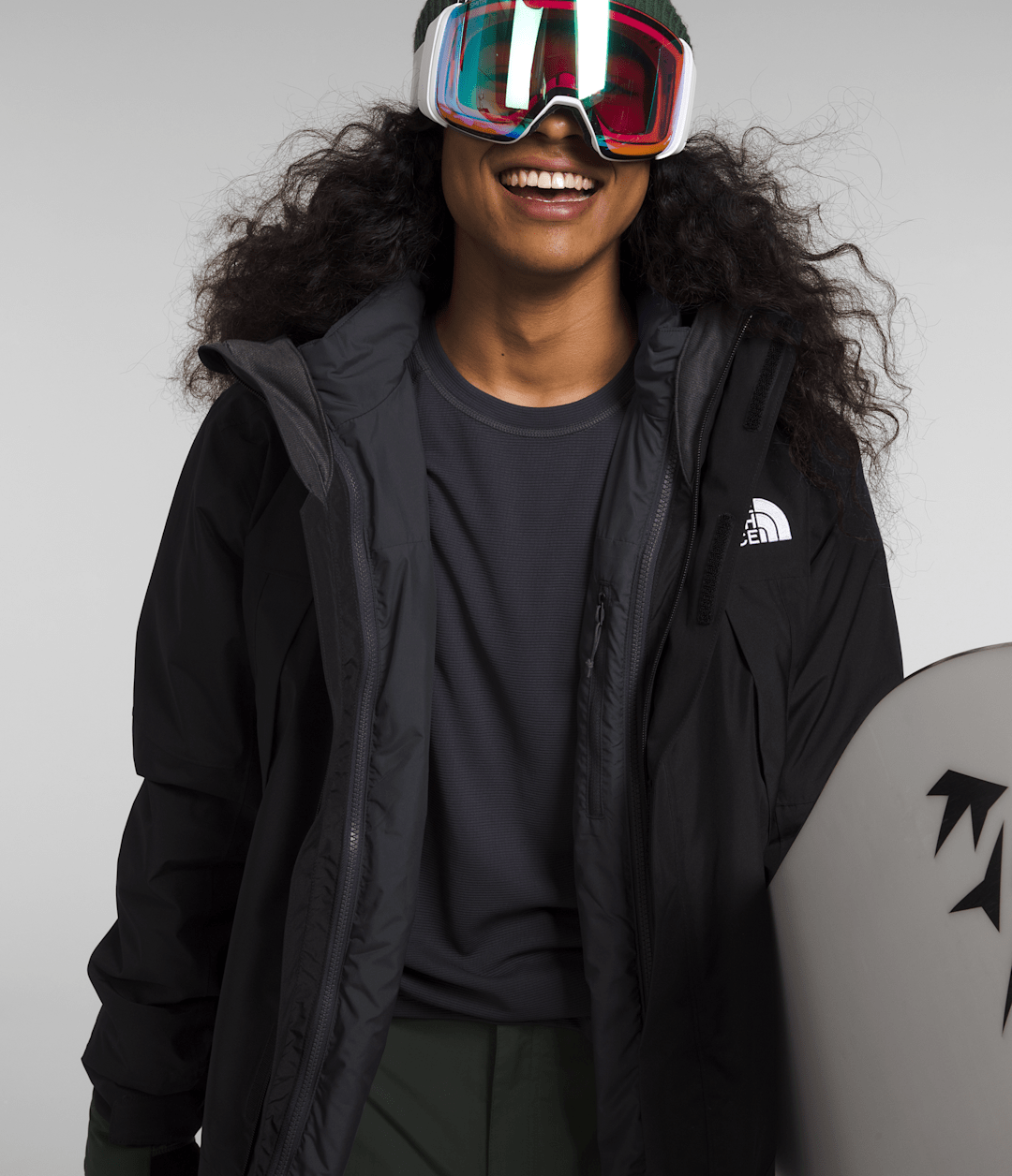 Men’s Clement Triclimate® Jacket TNF Black/Asphalt Grey