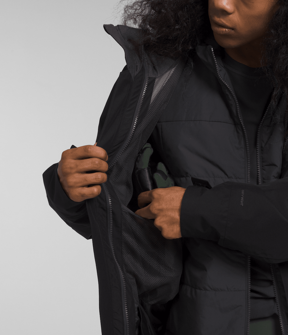Men’s Clement Triclimate® Jacket TNF Black/Asphalt Grey