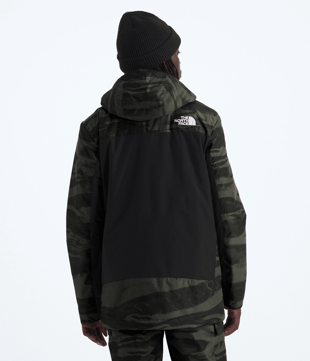 Men’s Freedom Insulated Jacket—Print New Taupe Green Edge Of Light Print/TNF Black