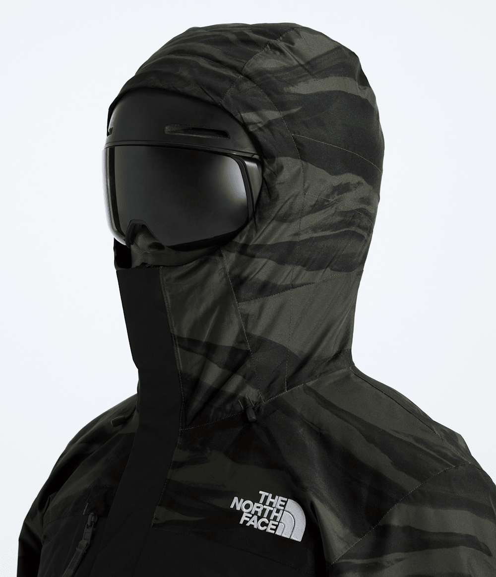 Men’s Freedom Insulated Jacket—Print New Taupe Green Edge Of Light Print/TNF Black
