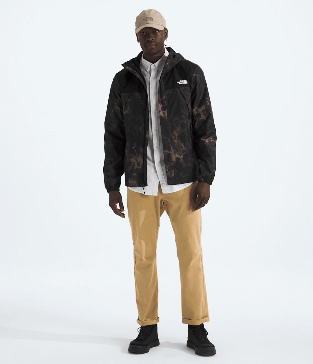 Men’s Antora Jacket—Print TNF Black Light Refractions/TNF Black