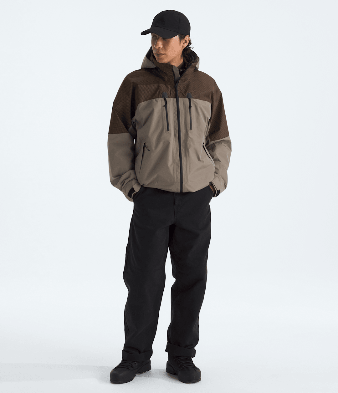 Men’s HKe Devils Thumb GORE-TEX® Jacket Mocha Brown/Smokey Brown