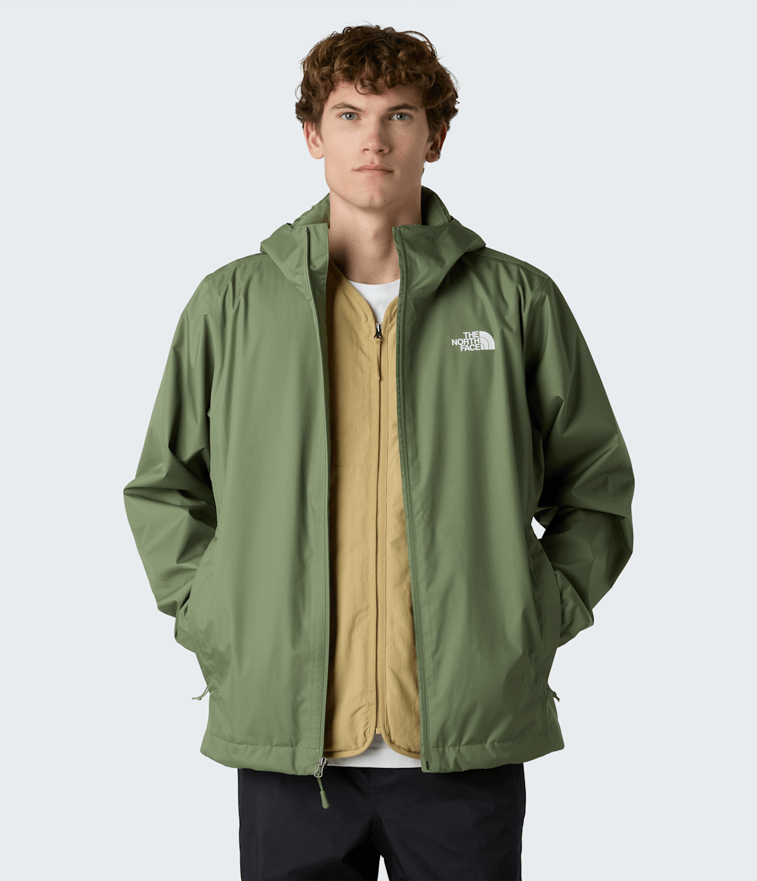 Men's Quest Hooded Jacket Bark Mist