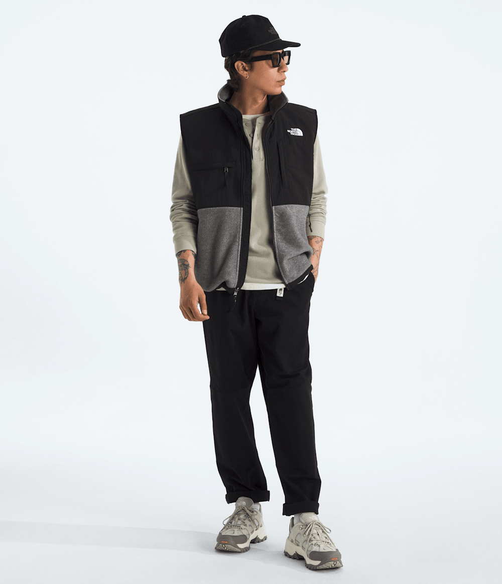 Men’s Retro Denali Vest TNF Mid Grey Heather/TNF Black