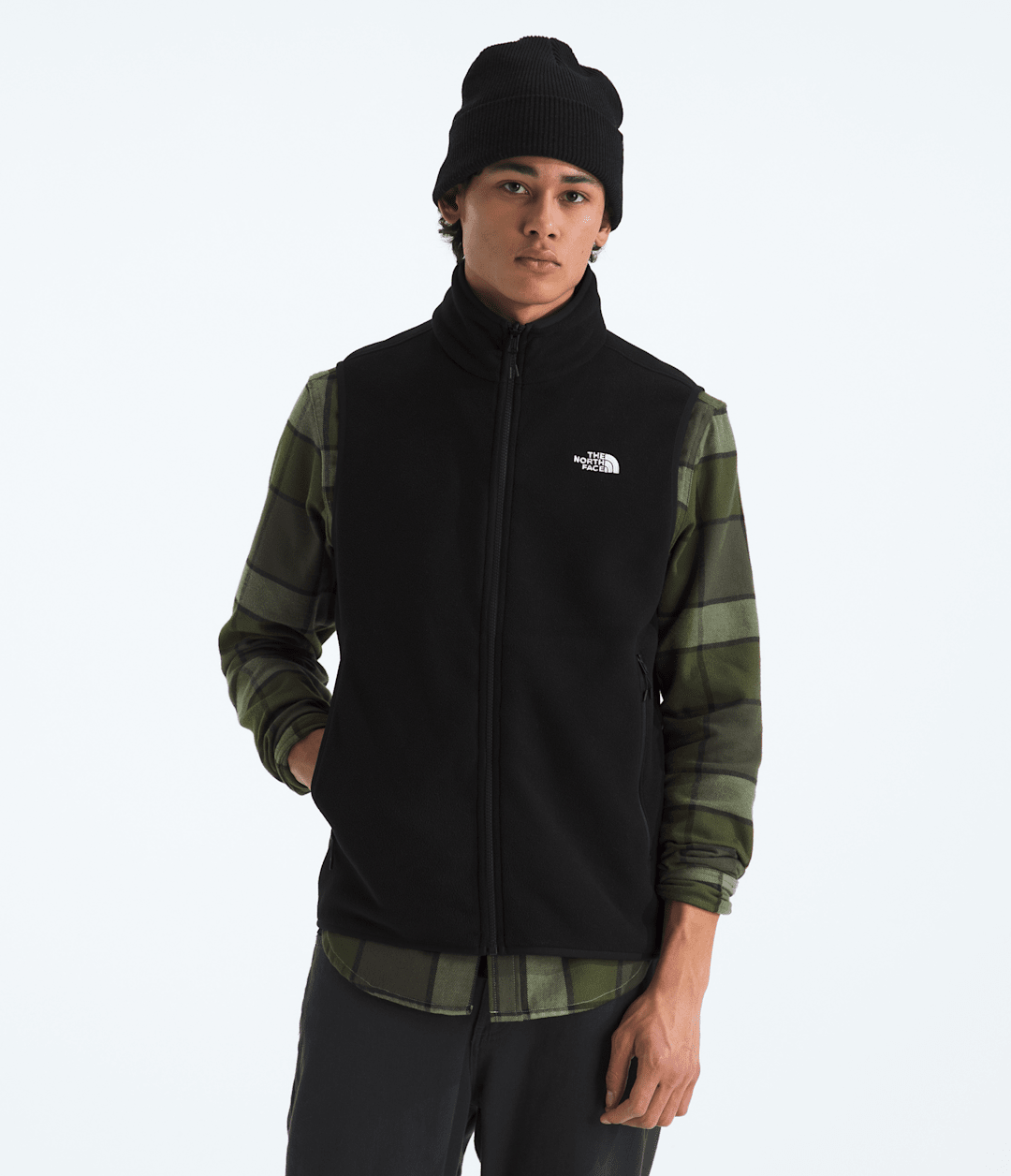 Men’s Glacier Fleece Vest TNF Black