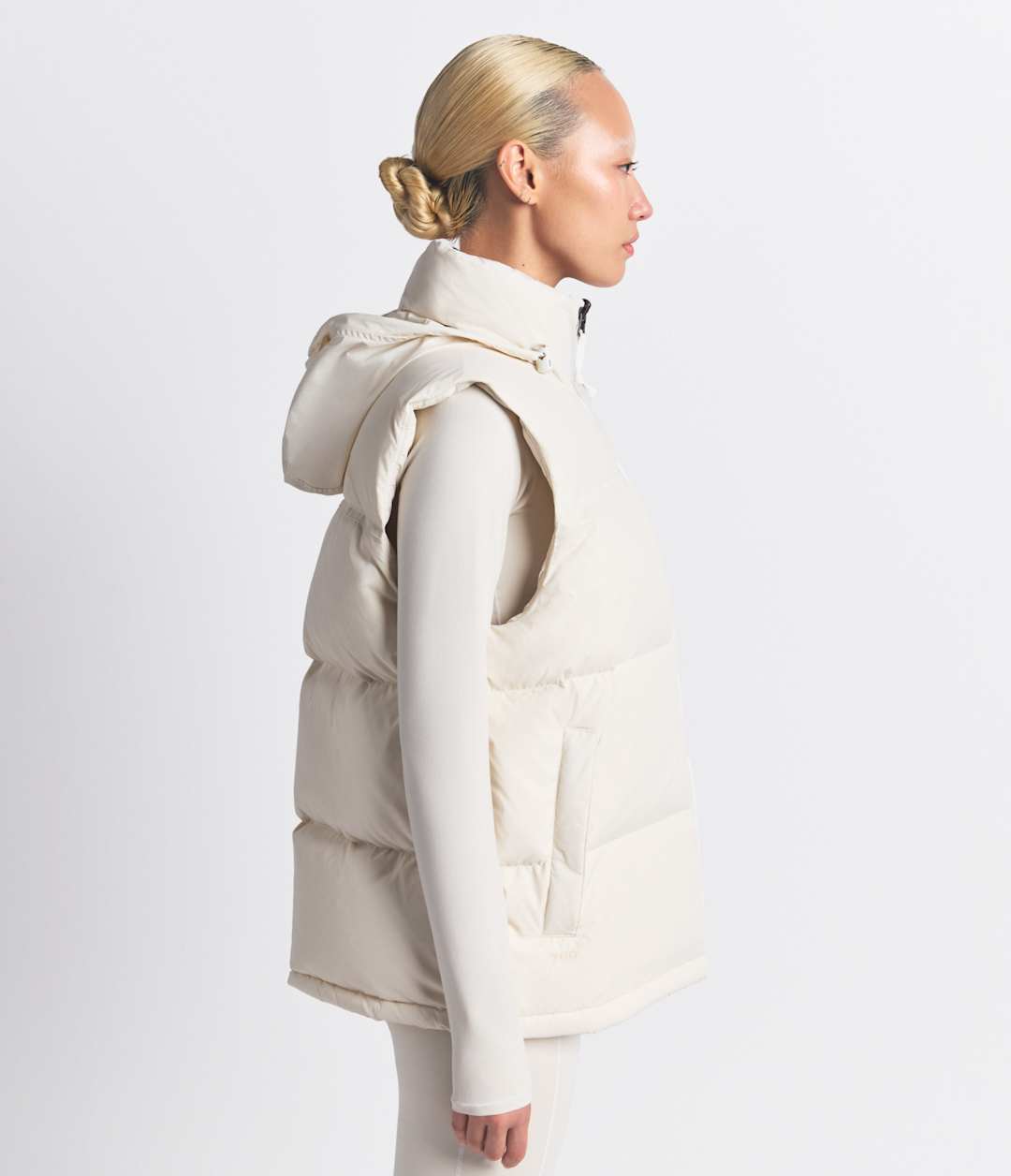 The North Face X SKIMS 1996 Nuptse Vest Sk Bone