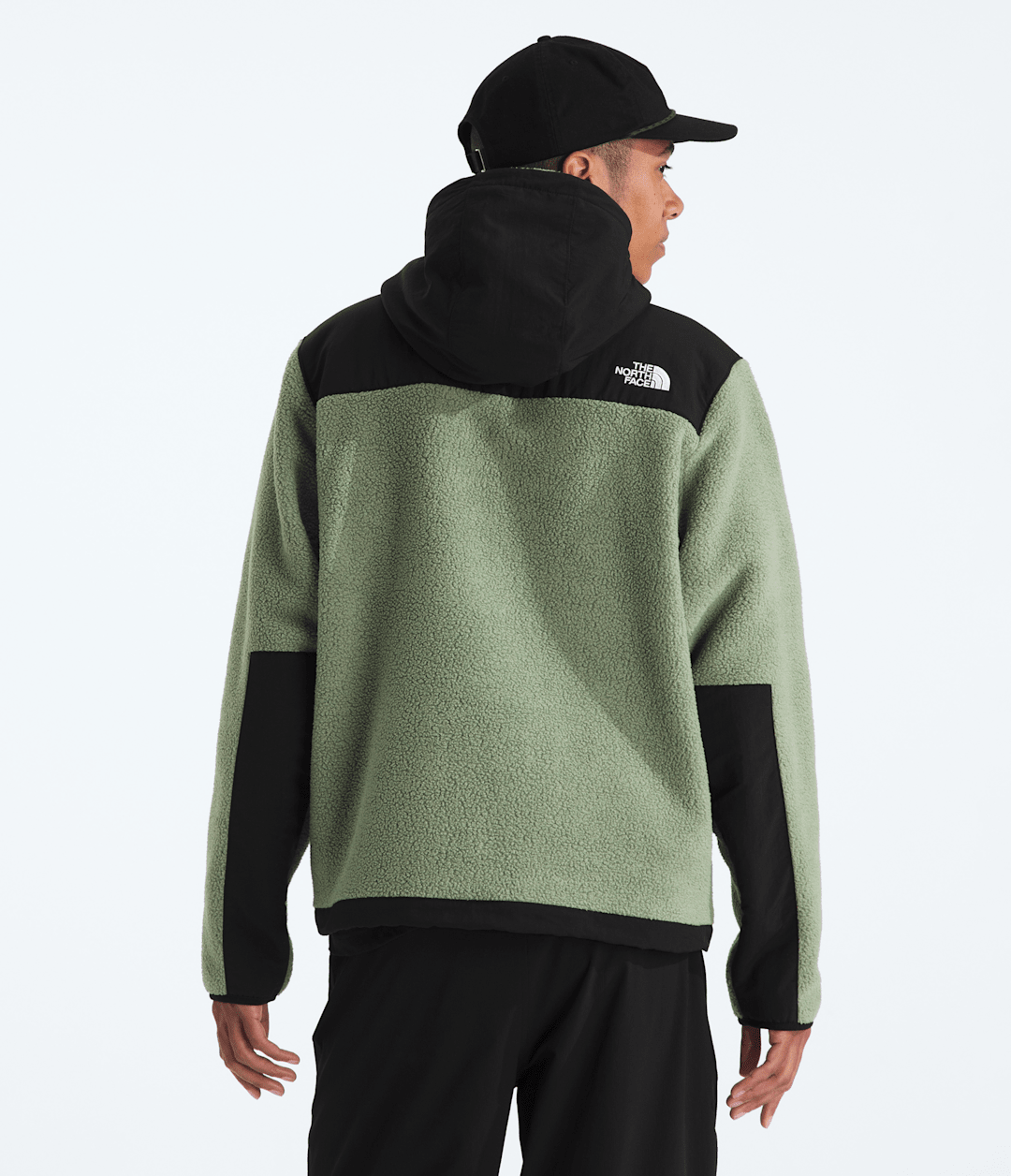Men’s Retro Denali Hoodie Bark Mist/TNF Black