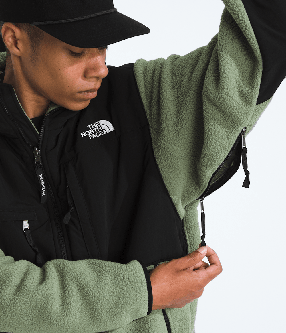 Men’s Retro Denali Hoodie Bark Mist/TNF Black