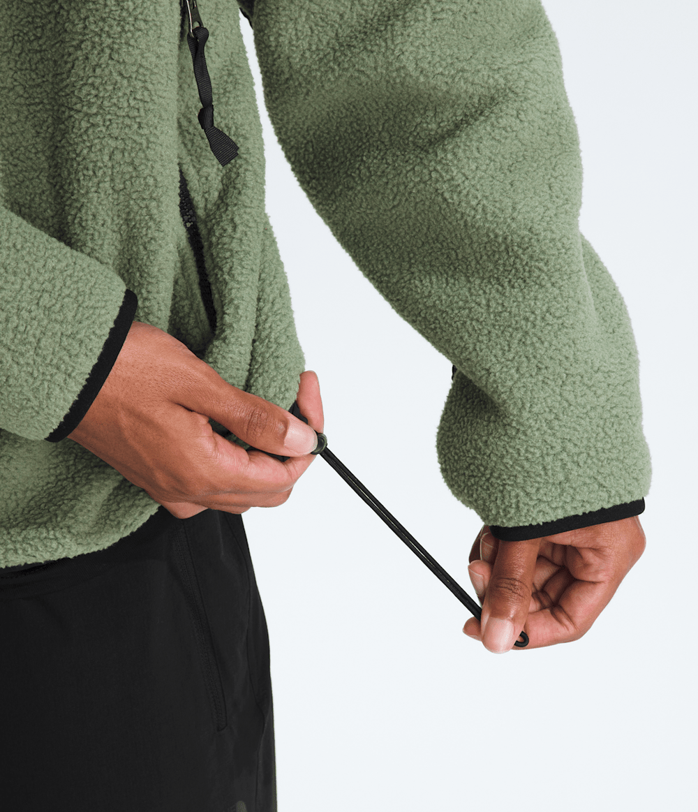 Men’s Retro Denali Hoodie Bark Mist/TNF Black