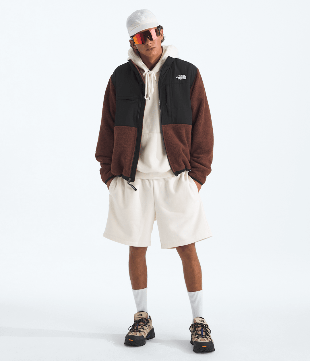 Men’s Retro Denali Jacket Ember Soil/TNF Black