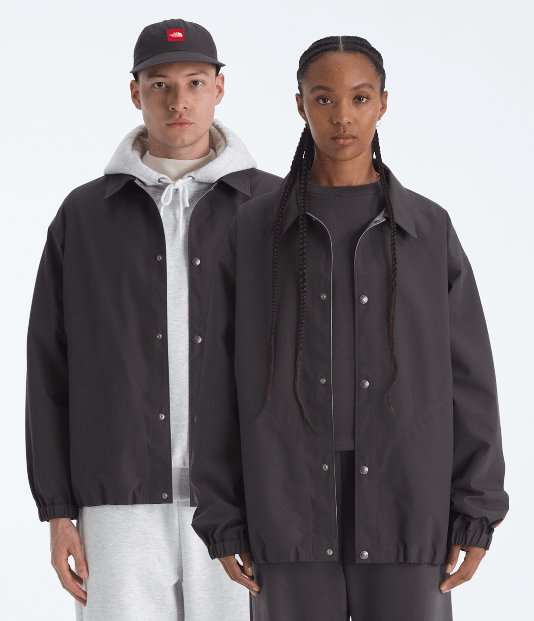 TNF™ Red Box Coaches Jacket Obsidian