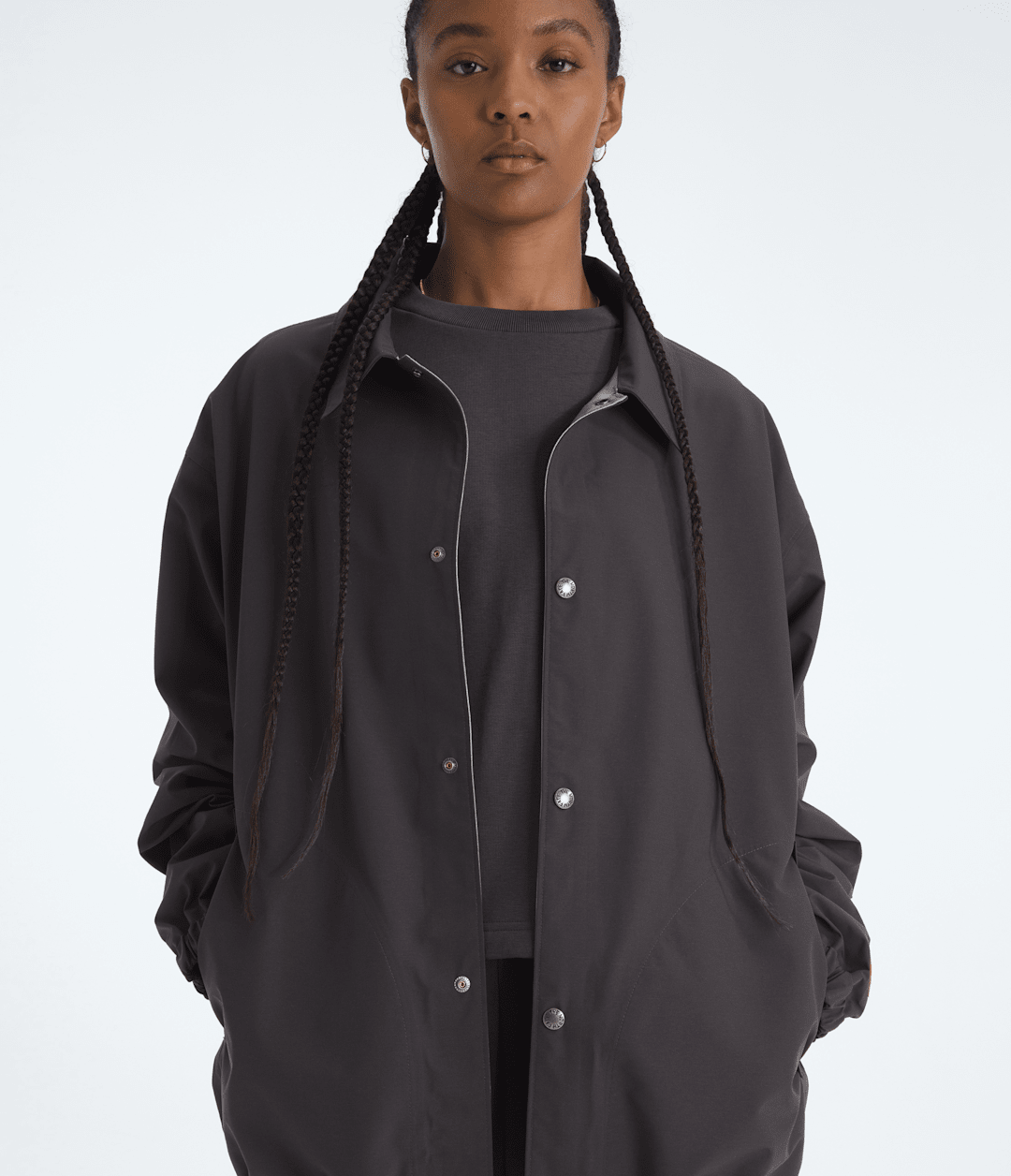 TNF™ Red Box Coaches Jacket Obsidian