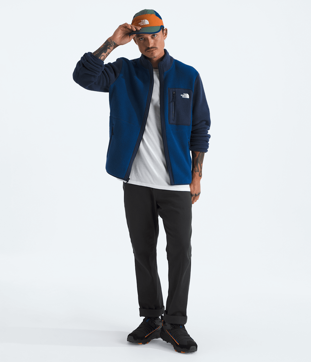 Men’s Yumiori Full-Zip Jacket Estate Blue/Summit Navy/Summit Navy