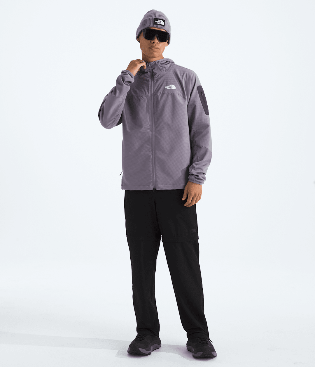Men’s Tek Approach FUTUREFLEECE™ Hooded Jacket Transcendent Grey