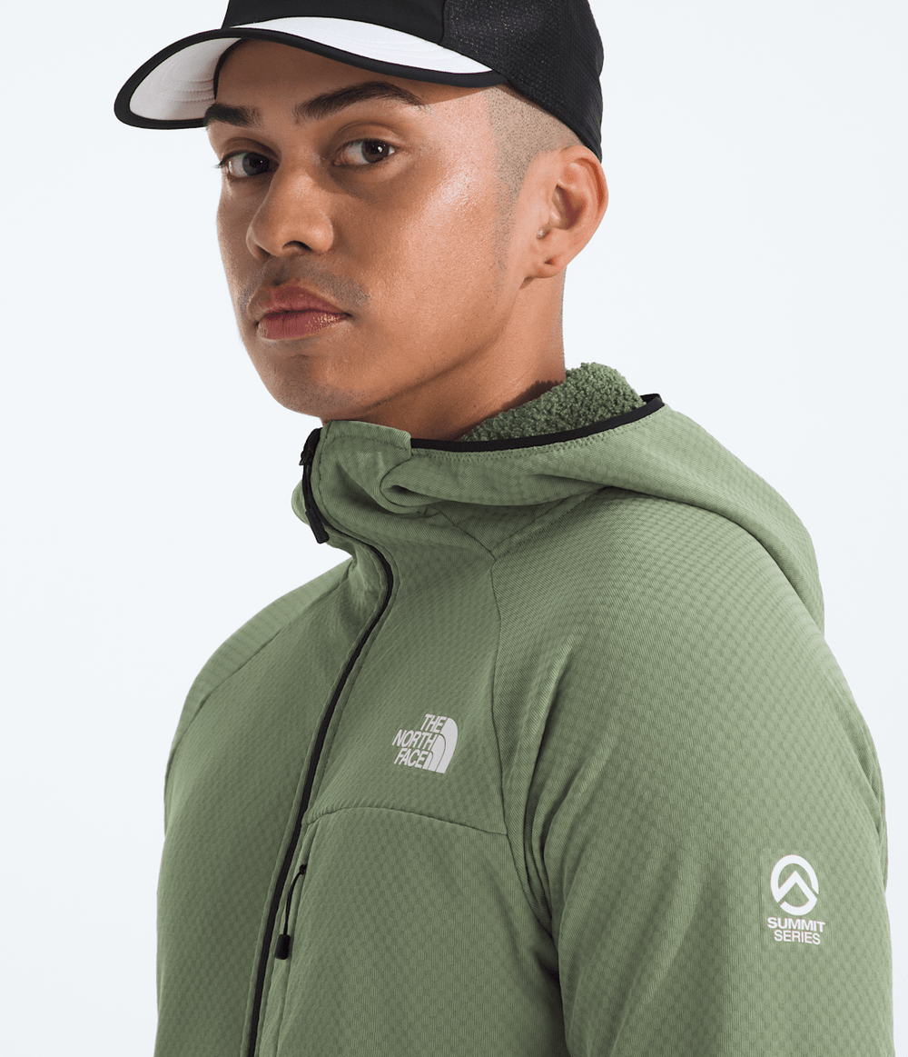 Men’s Summit Series FUTUREFLEECE™ Full-Zip Hoodie Bark Mist