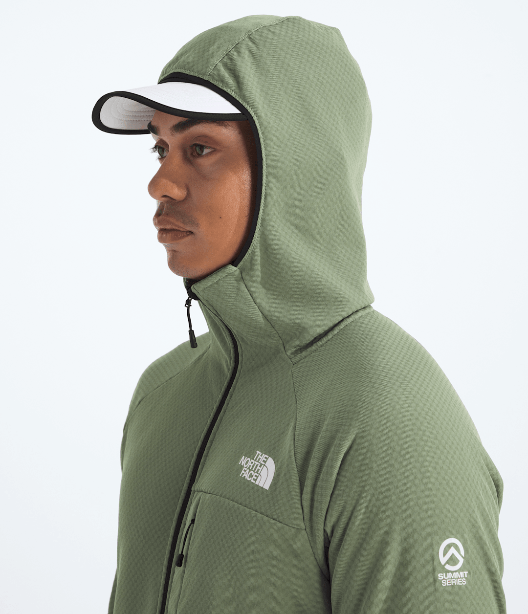 Men’s Summit Series FUTUREFLEECE™ Full-Zip Hoodie Bark Mist