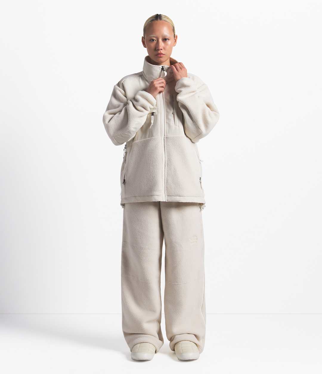 The North Face X SKIMS 1995 Denali Fleece Jacket Sk Bone