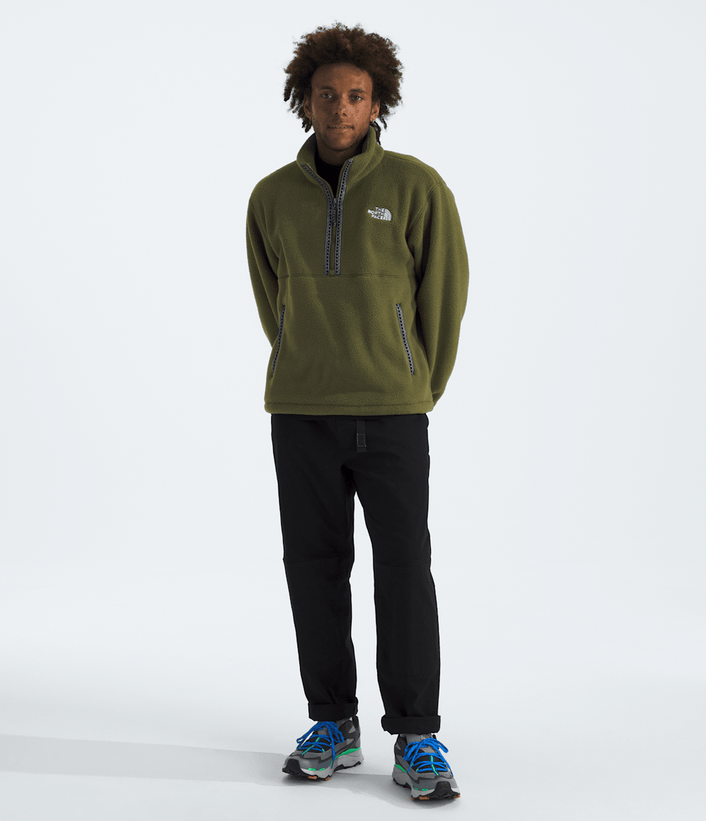 Men’s TNF™ Fleeski ¼-Zip Pullover Woodland Green
