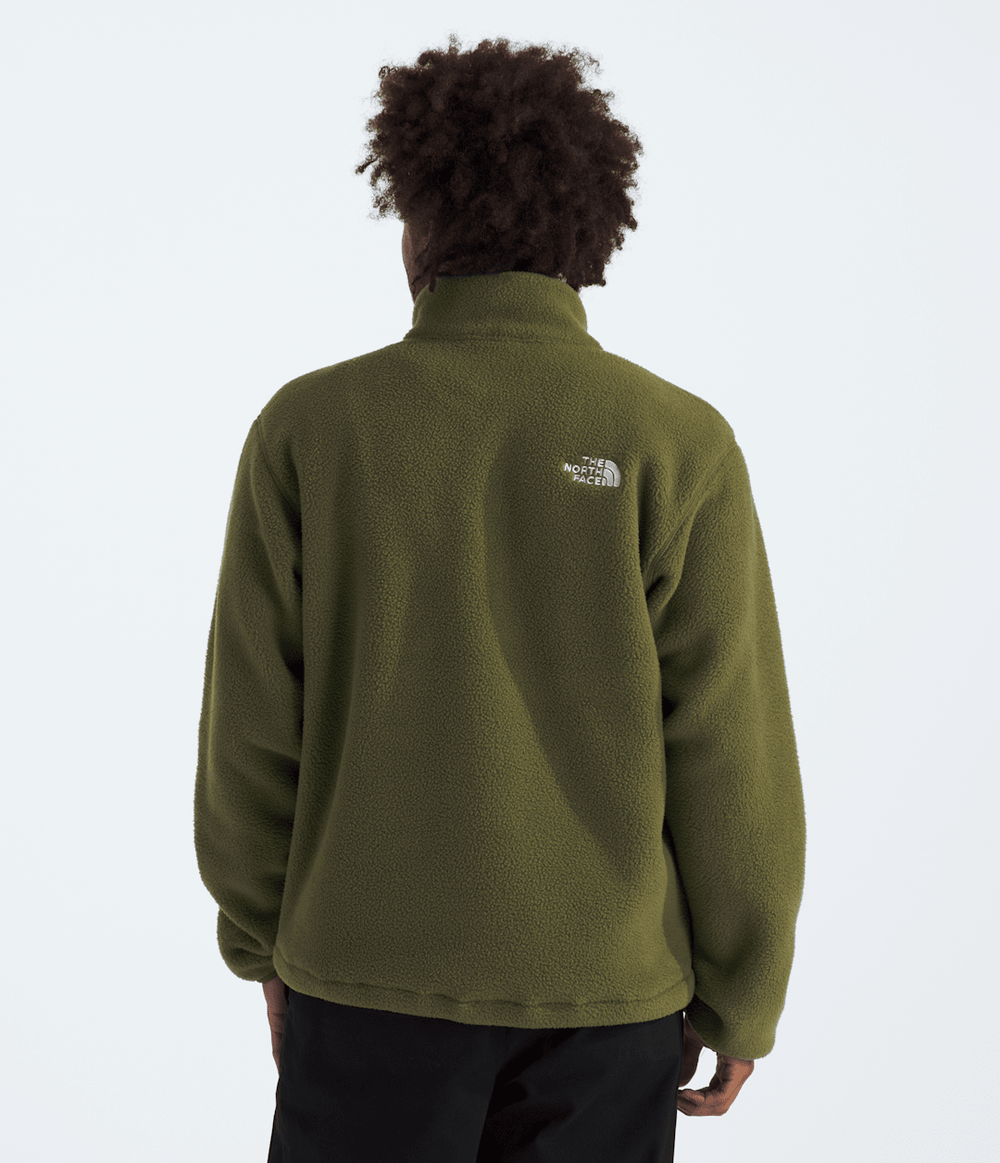 Men’s TNF™ Fleeski ¼-Zip Pullover Woodland Green