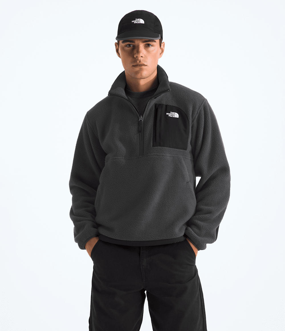 Men’s Yumiori Off Peak ½-Zip Jacket Asphalt Grey/TNF Black
