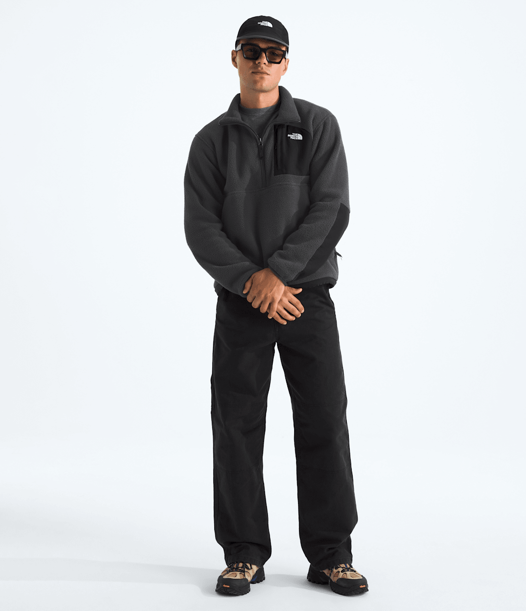 Men’s Yumiori Off Peak ½-Zip Jacket Asphalt Grey/TNF Black