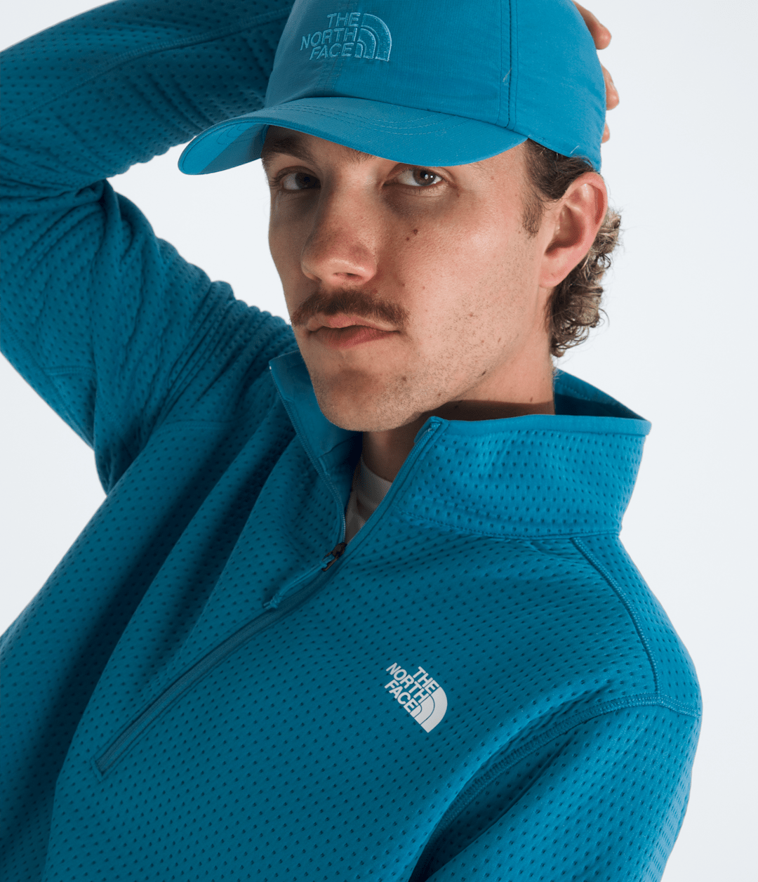 Men’s DOTKNIT™ Thermal ¼-Zip Dusk Blue