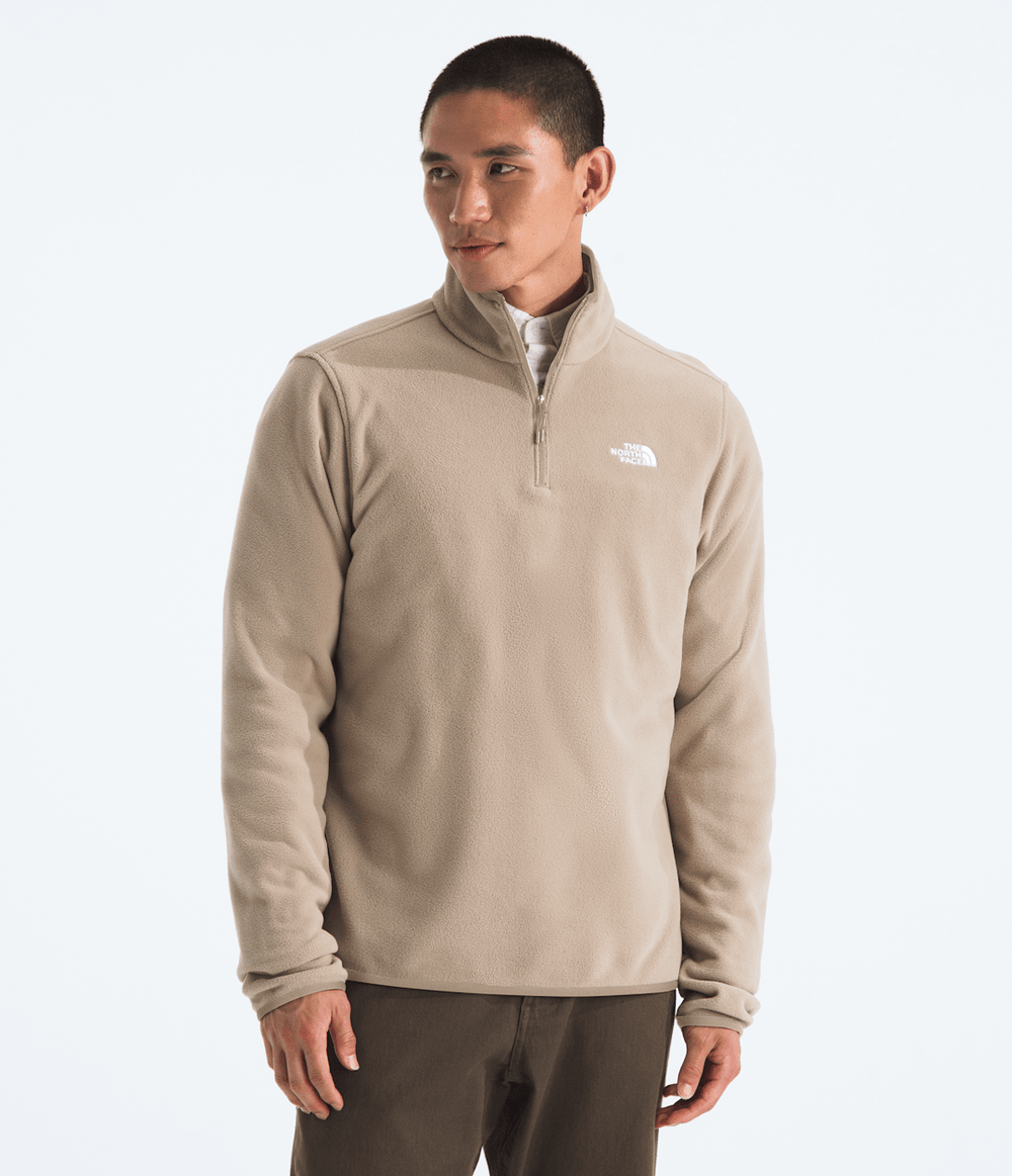 Men’s Glacier Fleece ¼-Zip Jacket Mushroom Grey